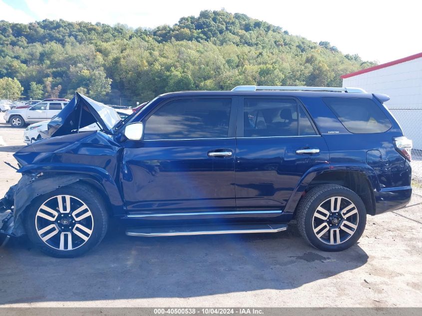 2017 Toyota 4Runner Limited VIN: JTEBU5JR7H5427483 Lot: 40500538