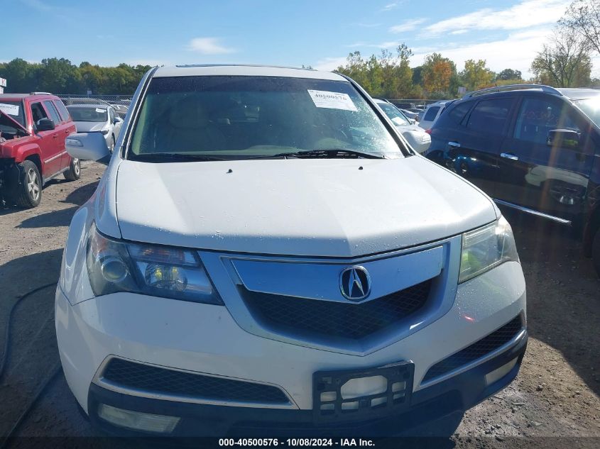 2011 Acura Mdx VIN: 2HNYD2H22BH533422 Lot: 40500576