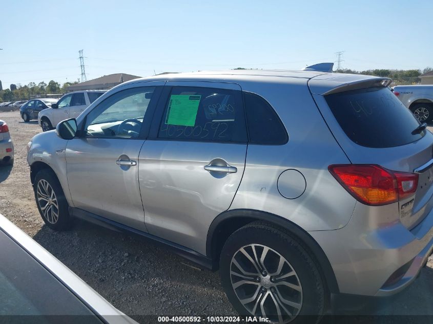 2019 Mitsubishi Outlander Sport 2.0 Es/2.0 Le/2.0 Se/2.0 Sp VIN: JA4AR3AUXKU005726 Lot: 40500592