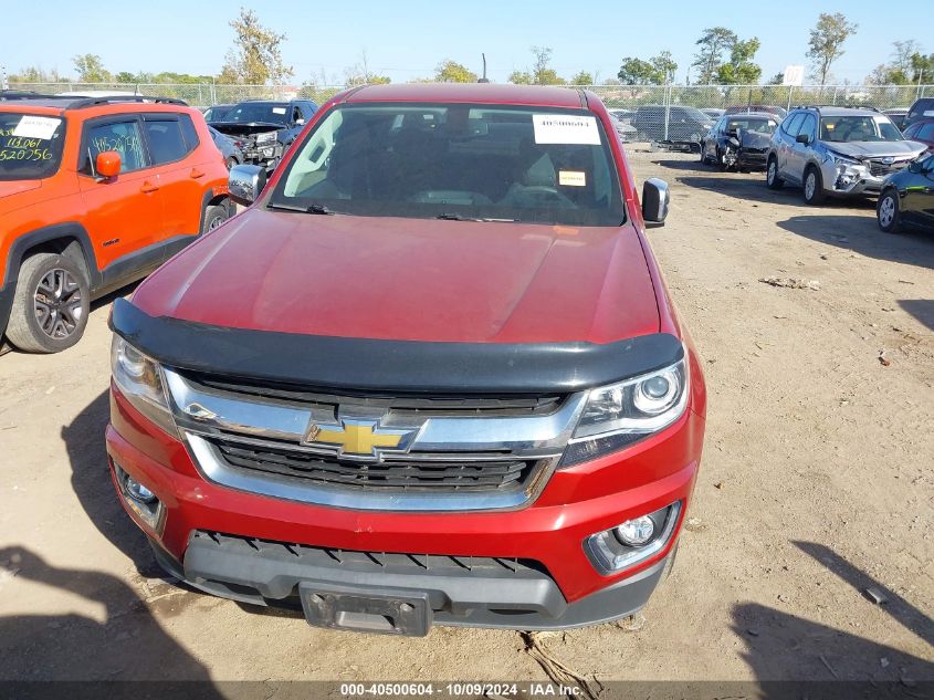 2015 Chevrolet Colorado Lt VIN: 1GCHTBE39F1162754 Lot: 40500604