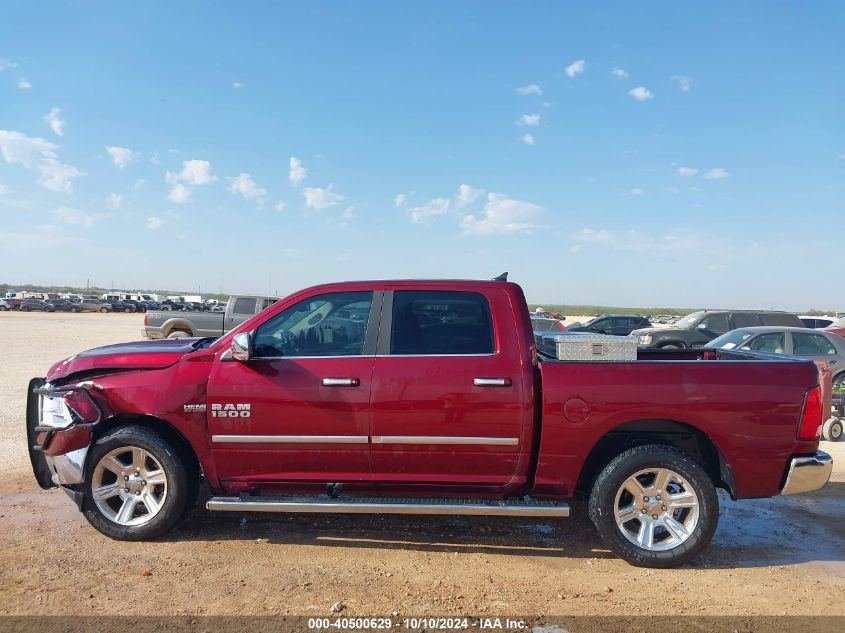 2018 Ram 1500 Lone Star Silver 4X4 5'7 Box VIN: 1C6RR7LT1JS136730 Lot: 40500629