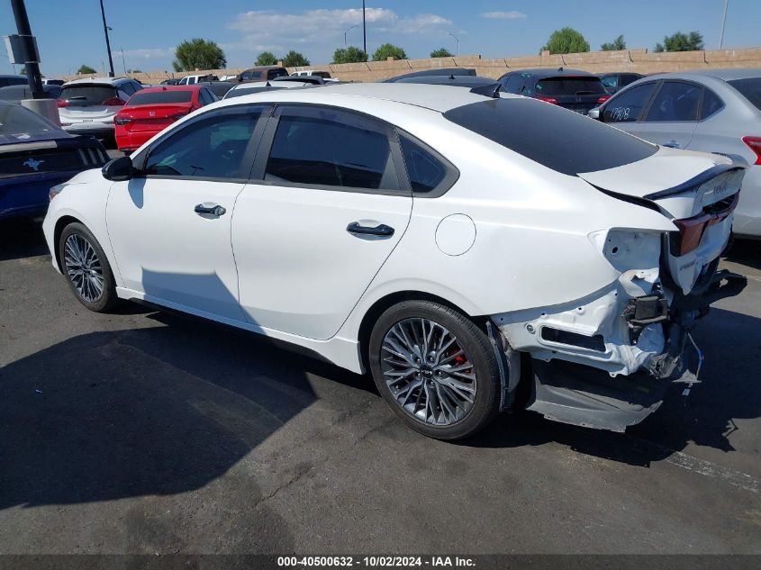 2022 Kia Forte Gt-Line VIN: 3KPF54AD6NE472268 Lot: 40500632