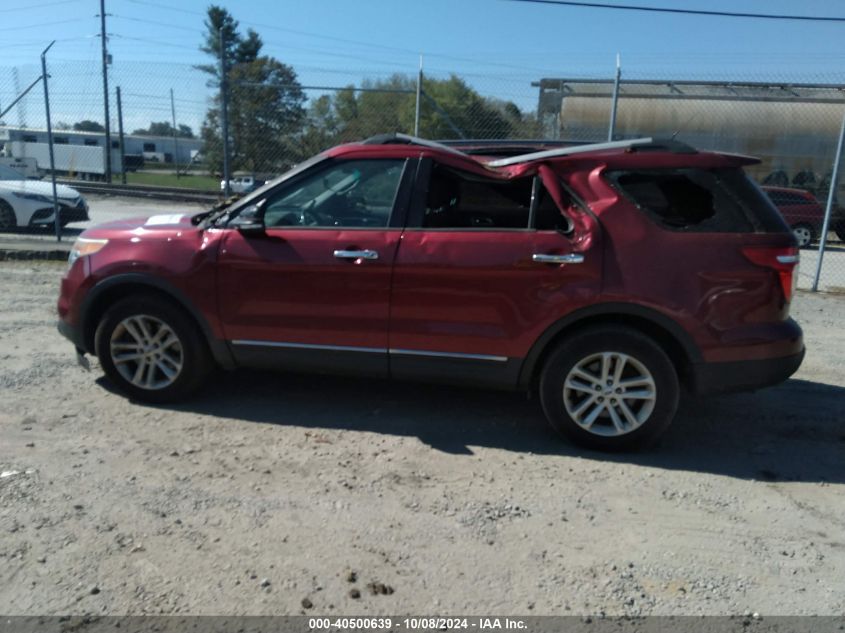 2014 Ford Explorer Xlt VIN: 1FM5K8D80EGC50704 Lot: 40500639