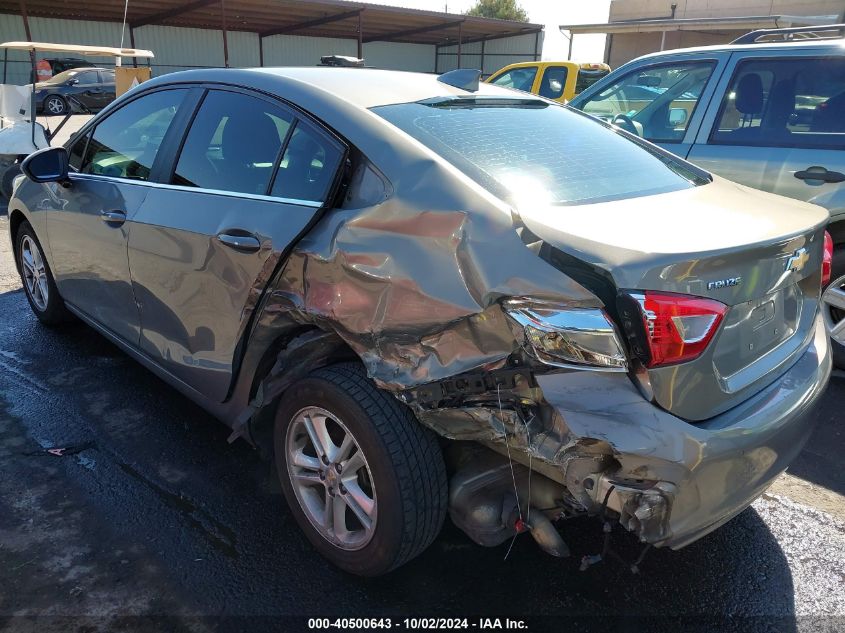 2018 Chevrolet Cruze Lt Auto VIN: 1G1BE5SM7J7130625 Lot: 40500643