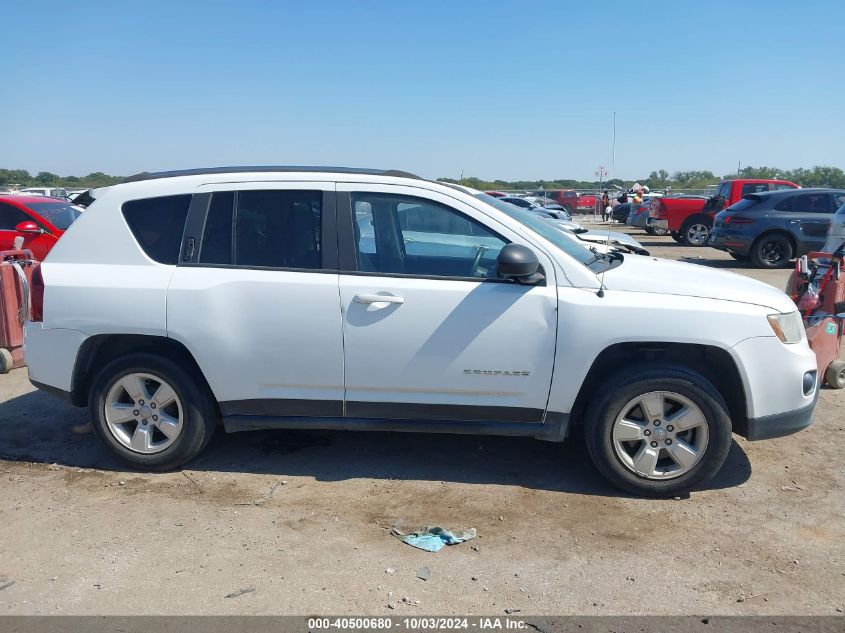 2014 Jeep Compass Sport VIN: 1C4NJCBA6ED818164 Lot: 40500680