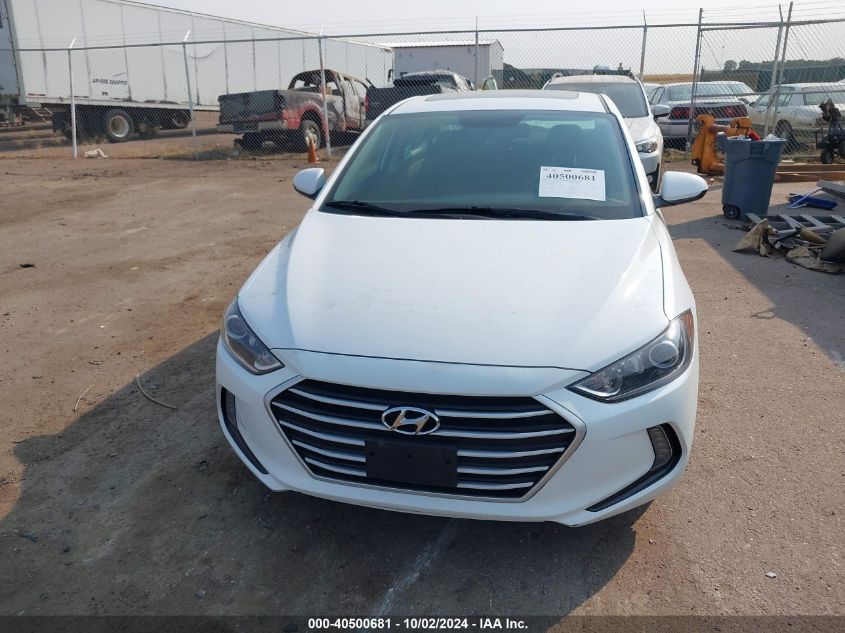 2017 Hyundai Elantra Value Edition VIN: 5NPD84LF8HH192476 Lot: 40500681