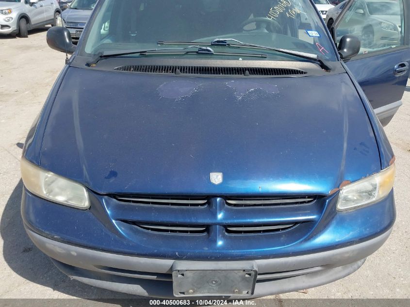 2000 Dodge Grand Caravan Se VIN: 2B4GP44G9YR627237 Lot: 40500683