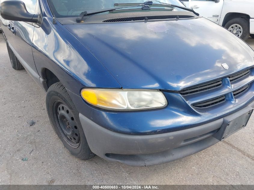 2000 Dodge Grand Caravan Se VIN: 2B4GP44G9YR627237 Lot: 40500683