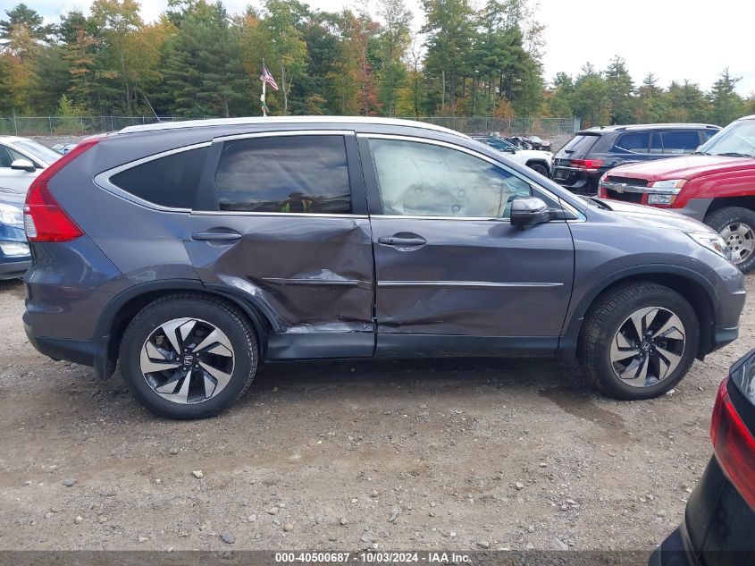 2015 Honda Cr-V Touring VIN: 5J6RM4H96FL031471 Lot: 40500687