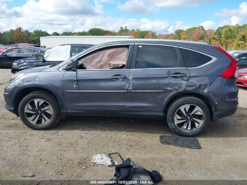 2015 Honda Cr-V Touring VIN: 5J6RM4H96FL031471 Lot: 40500687