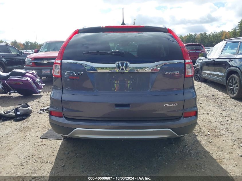 2015 Honda Cr-V Touring VIN: 5J6RM4H96FL031471 Lot: 40500687