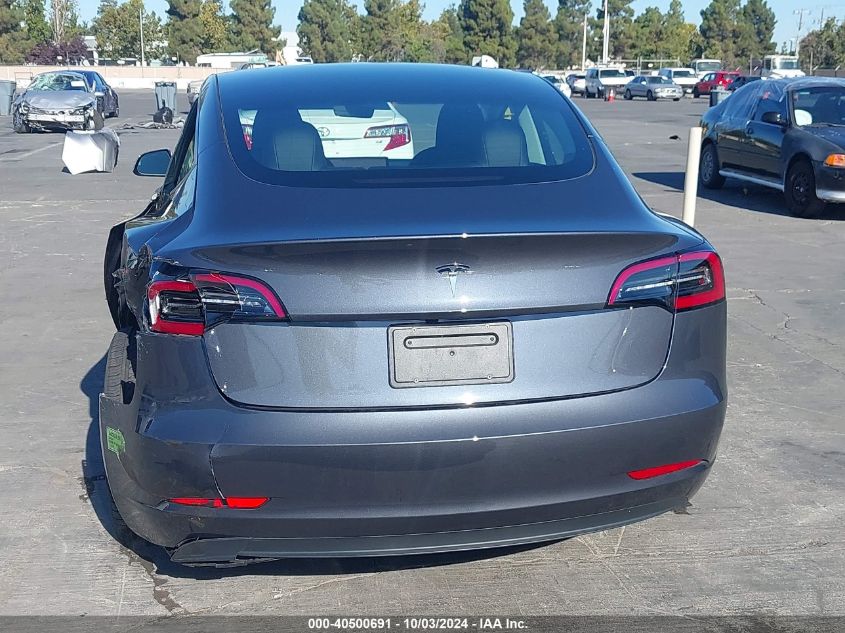 2023 Tesla Model 3 Rear-Wheel Drive VIN: 5YJ3E1EA5PF574319 Lot: 40500691