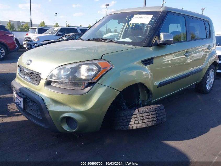 2013 Kia Soul + VIN: KNDJT2A64D7633477 Lot: 40500700