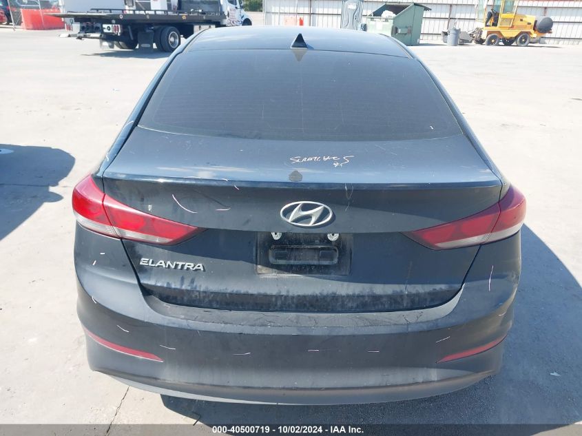 2017 Hyundai Elantra Se VIN: KMHD84LF4HU203538 Lot: 40500719