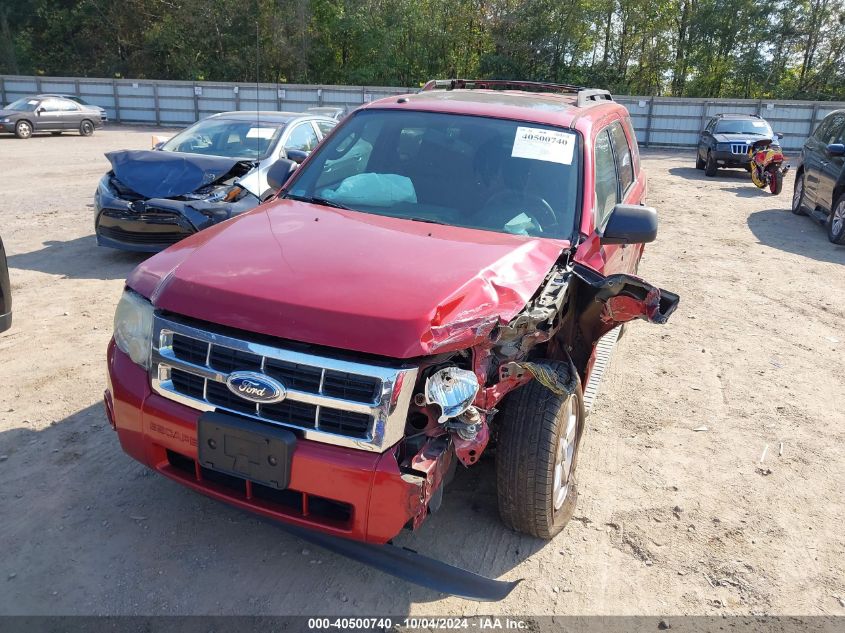 2012 Ford Escape Xlt VIN: 1FMCU0D7XCKB88233 Lot: 40500740