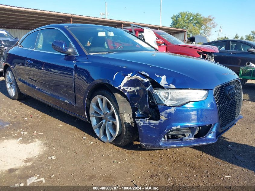 2013 Audi A5 2.0T Premium VIN: WAUCFAFR7DA045697 Lot: 40500787