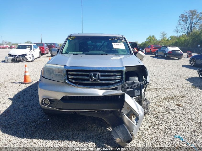 2012 Honda Pilot Ex-L VIN: 5FNYF4H59CB060910 Lot: 40500795