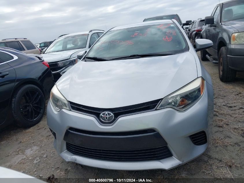 2016 TOYOTA COROLLA LE - 5YFBURHE9GP548869