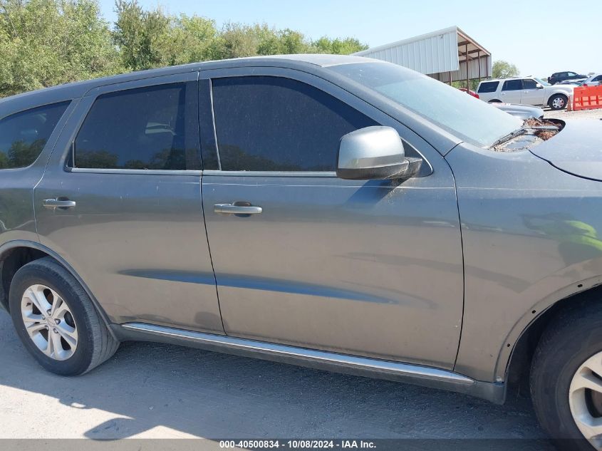 2012 Dodge Durango Sxt VIN: 1C4RDHAGXCCT30277 Lot: 40500834