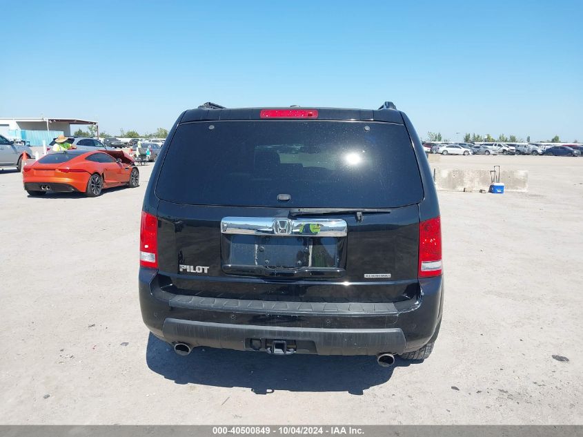 5FNYF3H98BB037713 2011 Honda Pilot Touring