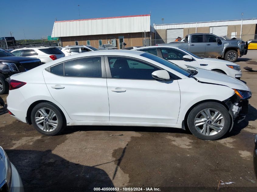 2020 Hyundai Elantra Sel VIN: 5NPD84LF4LH606927 Lot: 40500853