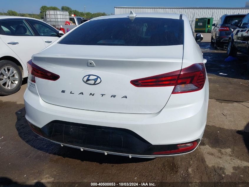 2020 Hyundai Elantra Sel VIN: 5NPD84LF4LH606927 Lot: 40500853