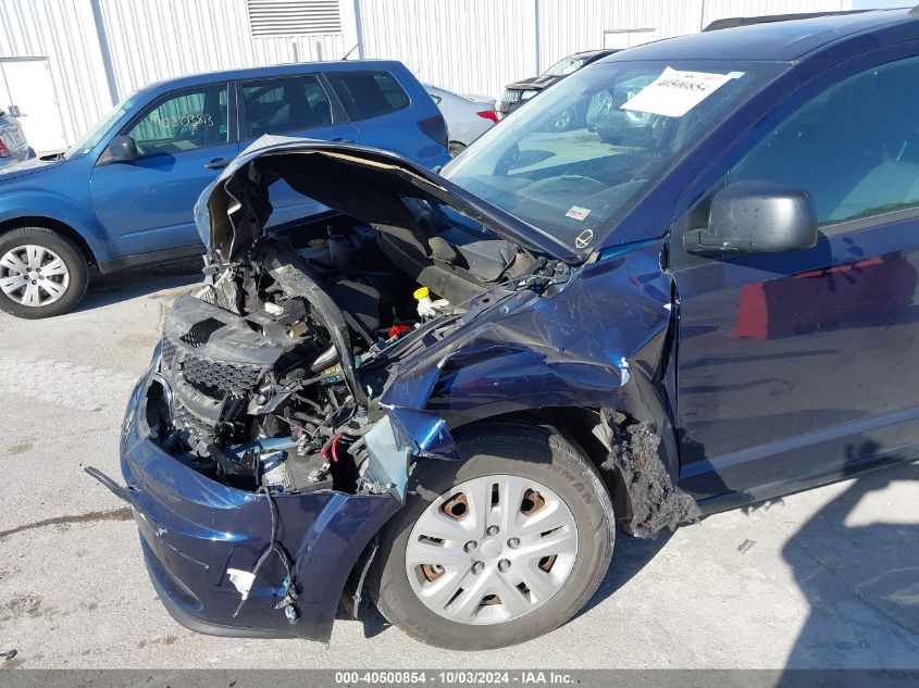 2018 Dodge Journey Se VIN: 3C4PDCAB6JT340178 Lot: 40500854