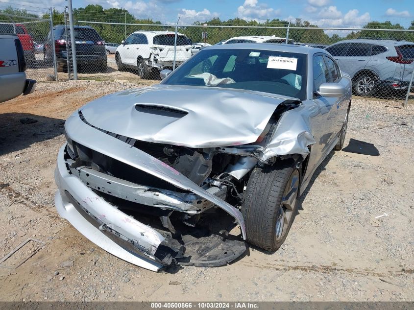 2022 Dodge Charger Gt Rwd VIN: 2C3CDXHG8NH130255 Lot: 40500866