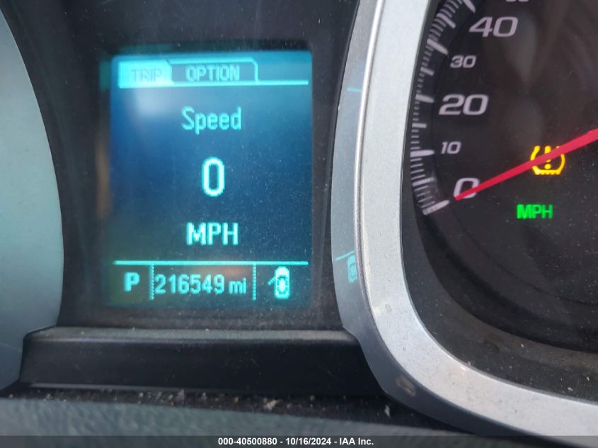 2013 Chevrolet Equinox 2Lt VIN: 2GNFLNEK0D6294626 Lot: 40500880