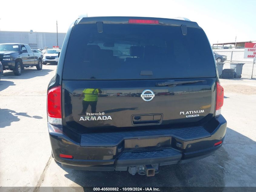 2015 Nissan Armada Platinum VIN: 5N1BA0NF5FN608185 Lot: 40500882