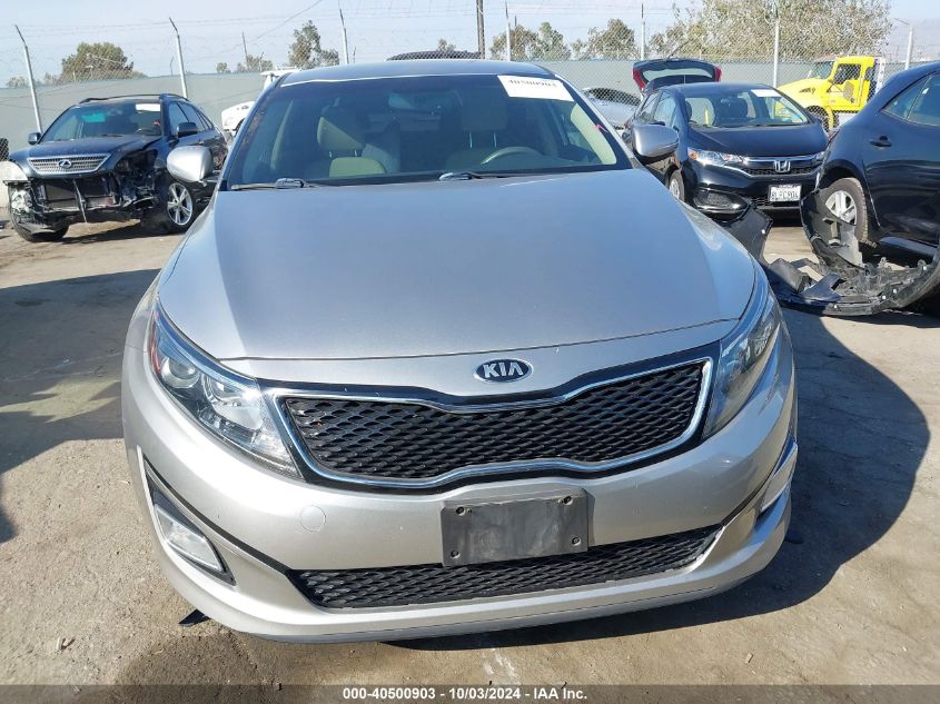 2014 Kia Optima Lx VIN: KNAGM4A70E5476469 Lot: 40500903