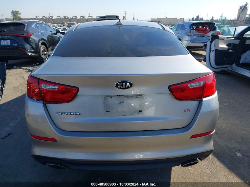 2014 Kia Optima Lx VIN: KNAGM4A70E5476469 Lot: 40500903