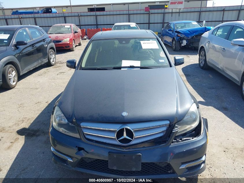 2013 Mercedes-Benz C 300 Luxury 4Matic/Sport 4Matic VIN: WDDGF8AB2DR293788 Lot: 40500957