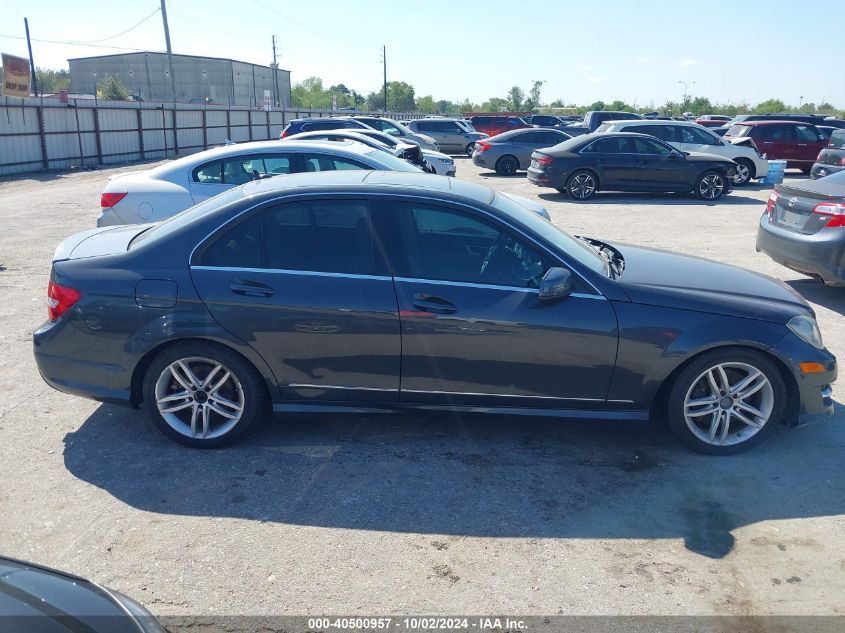 2013 Mercedes-Benz C 300 Luxury 4Matic/Sport 4Matic VIN: WDDGF8AB2DR293788 Lot: 40500957