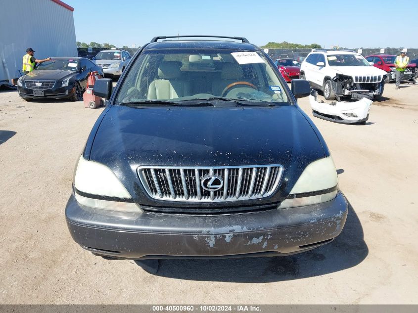 2003 Lexus Rx 300 VIN: JTJGF10UX30152181 Lot: 40500960