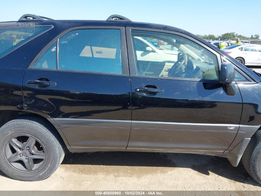 2003 Lexus Rx 300 VIN: JTJGF10UX30152181 Lot: 40500960