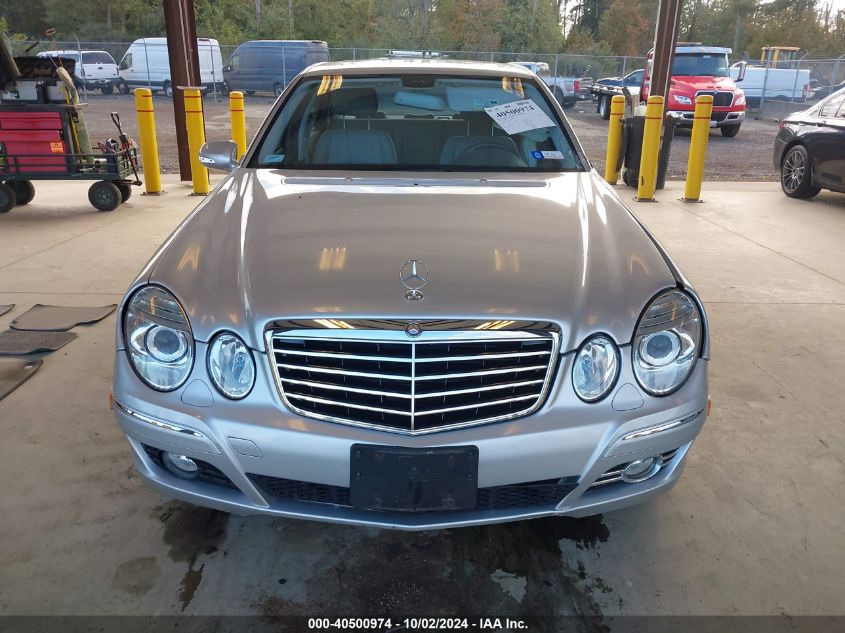 2008 Mercedes-Benz E 350 4Matic VIN: WDBUF87X38B273322 Lot: 40500974