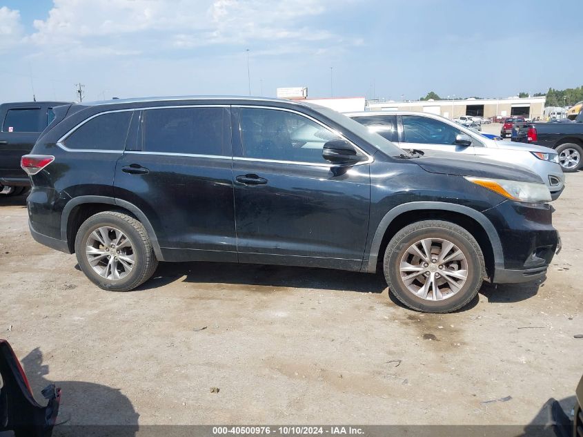 5TDKKRFH6FS055336 2015 Toyota Highlander Xle V6