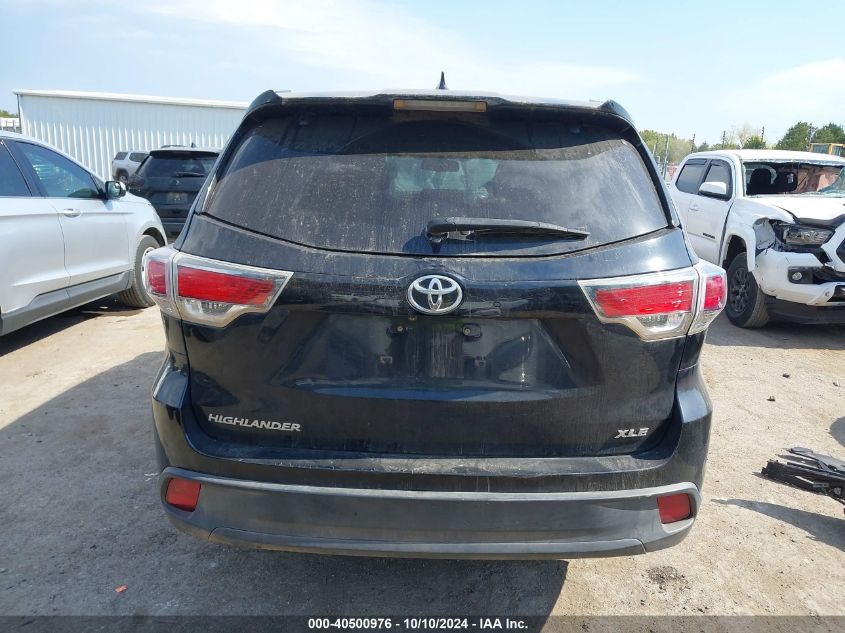 5TDKKRFH6FS055336 2015 Toyota Highlander Xle V6