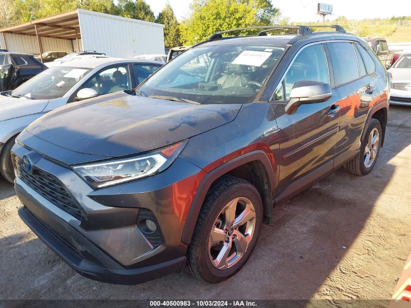 2021 Toyota Rav4 Hybrid Xle Premium VIN: 4T3B6RFV6MU006871 Lot: 40500983