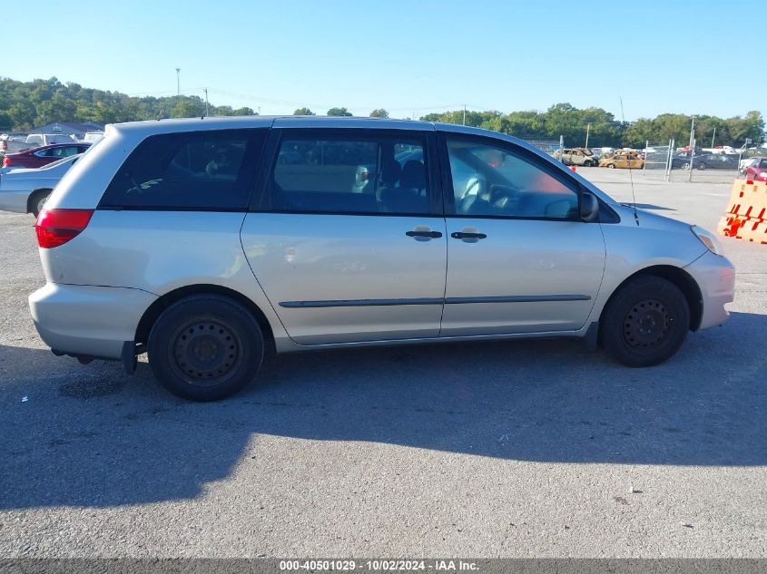 2004 Toyota Sienna Ce VIN: 5TDZA29C84S018424 Lot: 40501029