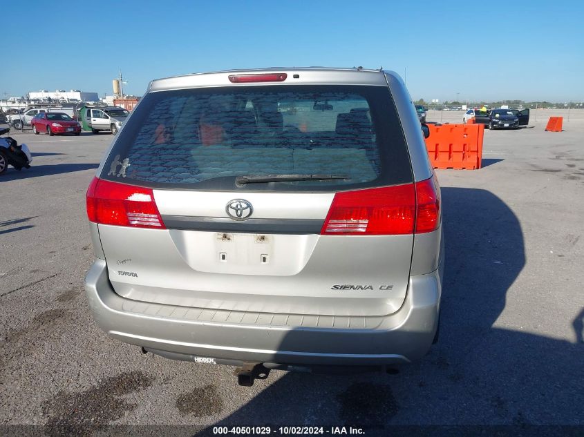 2004 Toyota Sienna Ce VIN: 5TDZA29C84S018424 Lot: 40501029