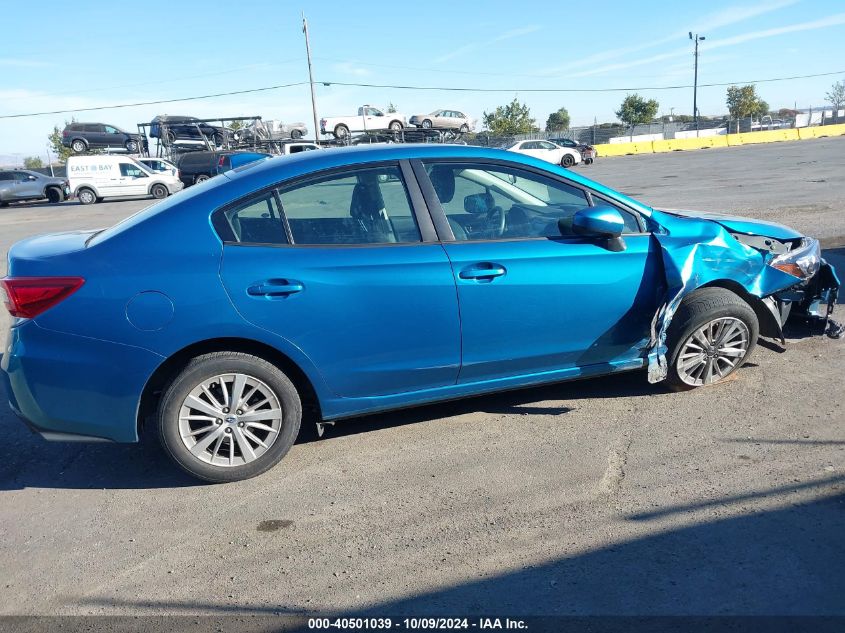 2018 Subaru Impreza 2.0I Premium VIN: 4S3GKAD64J3609654 Lot: 40501039