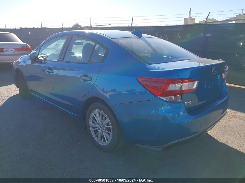 VIN 4S3GKAD64J3609654 2018 SUBARU IMPREZA 2.0I PREMIUM