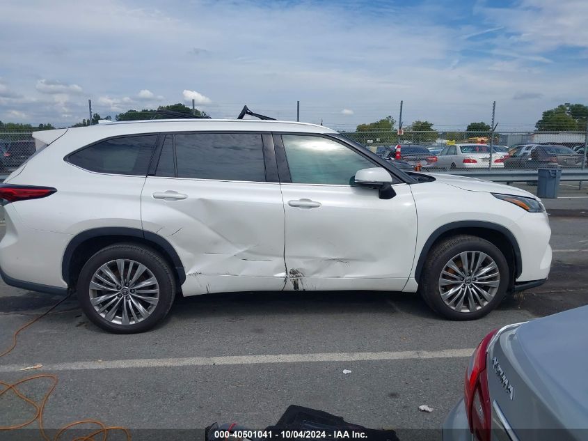 5TDFZRAH5MS051425 2021 Toyota Highlander Platinum