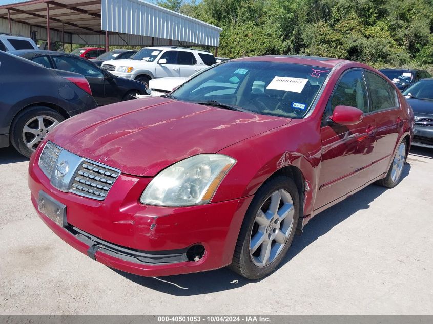 2006 Nissan Maxima 3.5 Se VIN: 1N4BA41E96C866333 Lot: 40501053