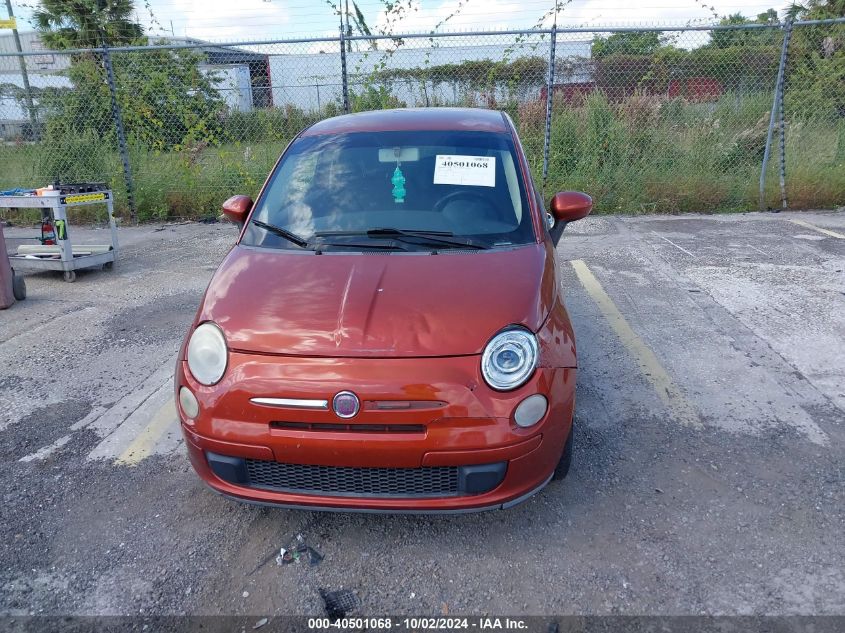 2012 Fiat 500 Pop VIN: 3C3CFFAR6CT212571 Lot: 40501068