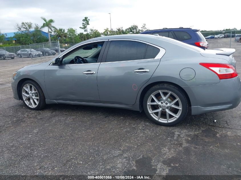 2009 Nissan Maxima 3.5 Sv VIN: 1N4AA51E89C843471 Lot: 40501085