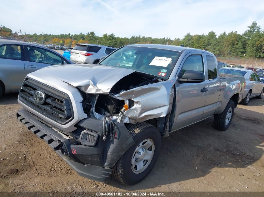 VIN 3TYSX5EN7MT003717 2021 Toyota Tacoma, SR no.2