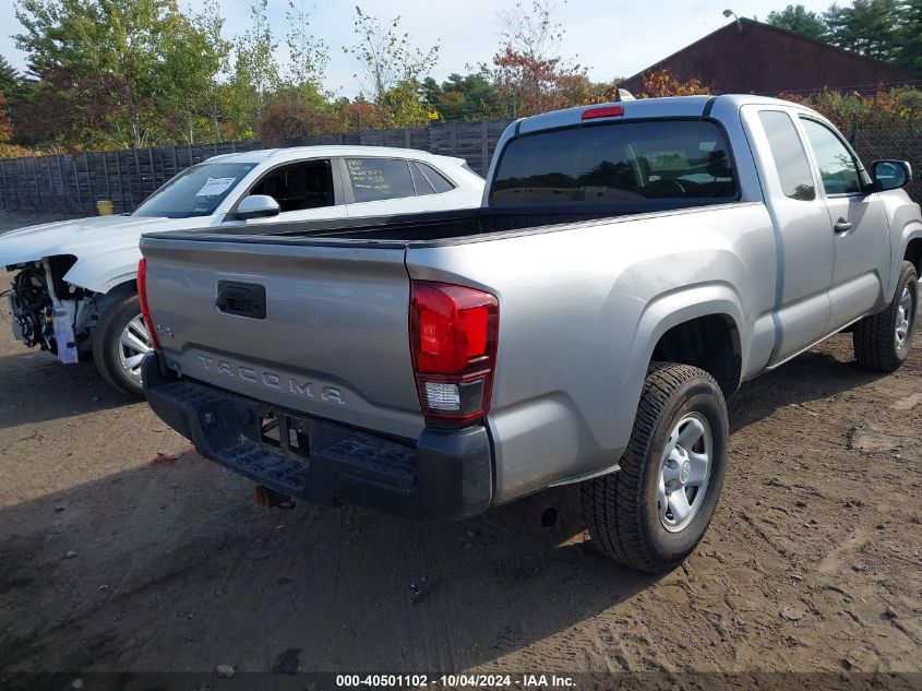 VIN 3TYSX5EN7MT003717 2021 Toyota Tacoma, SR no.4